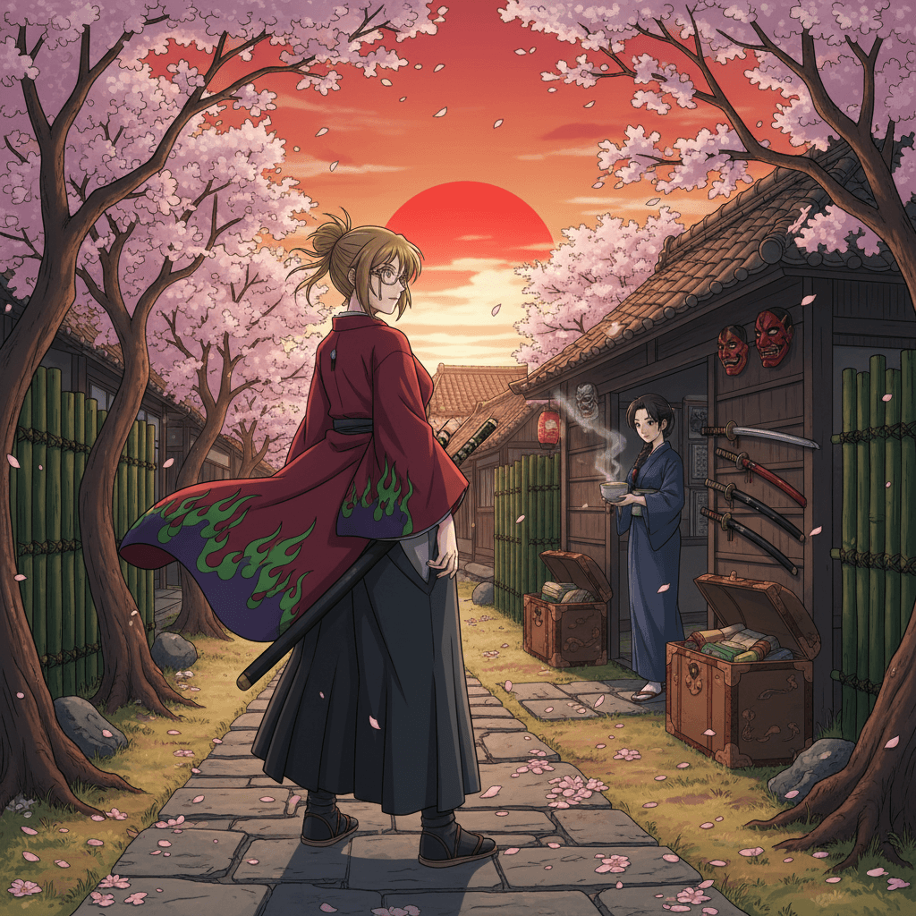 Generated adventure scene